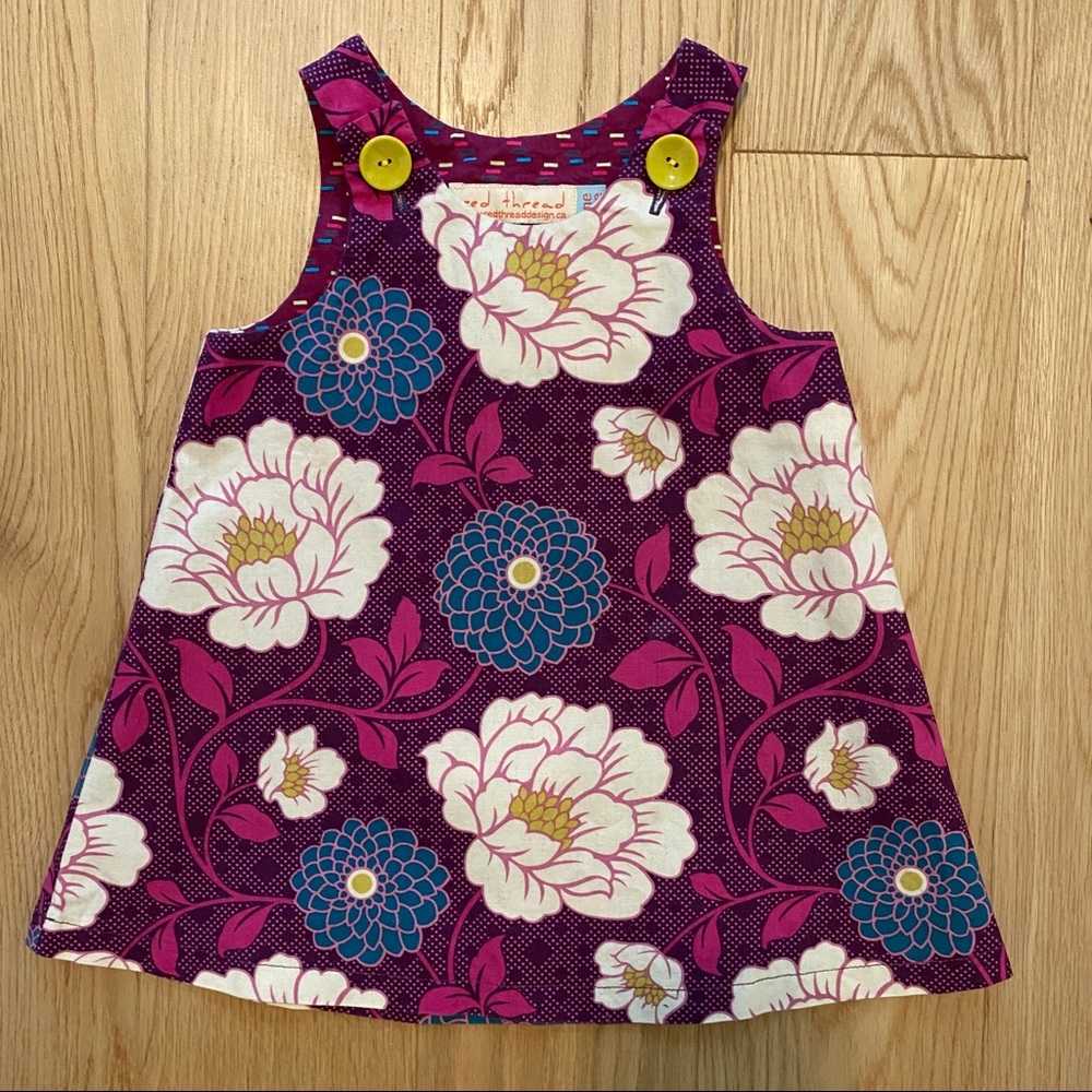 One Size Cotton Dress 12 mos-3T